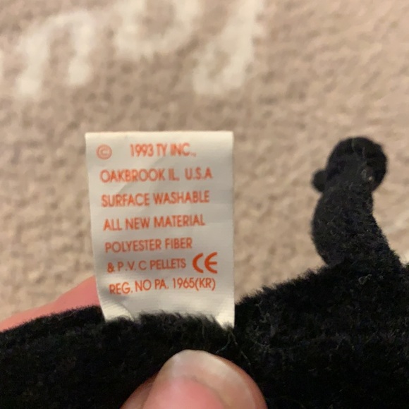 Daisy the cow very vintage beanie baby! - Picture 5 of 5